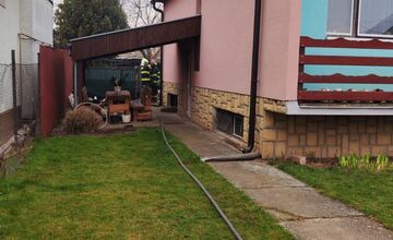 FOTO: Požiar pivnice v Jasovej 24. marca