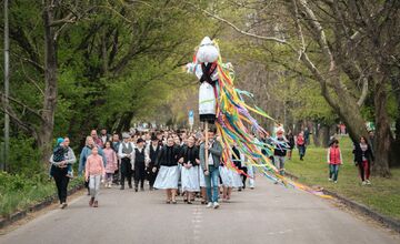 FOTO: Sviatky jari 2025 v Nitre - Vynášanie Moreny 