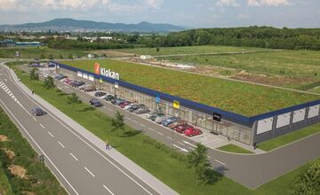 FOTO: Takto bude vyzerať nové obchodné centrum Klokan, ktoré vyrastie pri Nitre