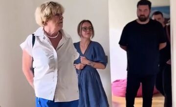 FOTO: Vnučka zakladateľa kina Palace Christine Stark je späť v Nitre, jej kroky viedli k obnovenej budove deda