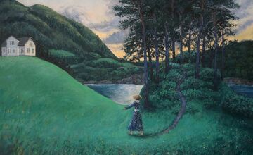 FOTO: Diela nitrianskej maliarky Moniky Zimovej