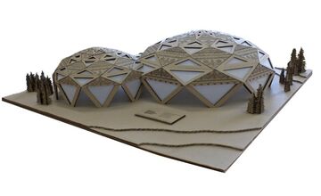 FOTO: Modelium 2025 - Nitra mieri do národného finále s modelom pavilónu pre EXPO