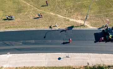 FOTO: Oprava Hviezdoslavovej ulice v Nitre