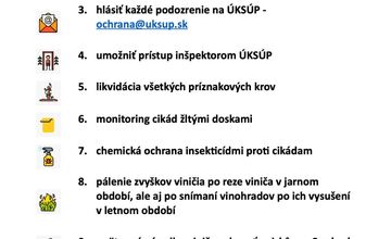 FOTO: V okresoch Nitrianskeho kraja potvrdili zlaté žltnutie viniča, platí karanténa 