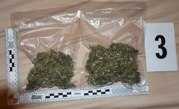 FOTO: Protidrogová razia v Zlatnej na Ostrove