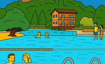 FOTO: Nitra v seriáli The Simpsons