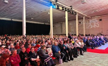 FOTO: Smer zorganizoval 17. november - Deň rešpektu k inému názoru. Ako to vyzeralo na Agrokomplexe v Nitre?