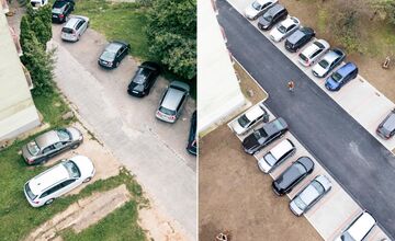 FOTO: Na Párovciach pribudlo 20 nových parkovacích miest, boli tu potrebné a mesto za ne zaplatilo viac ako 50-tisíc