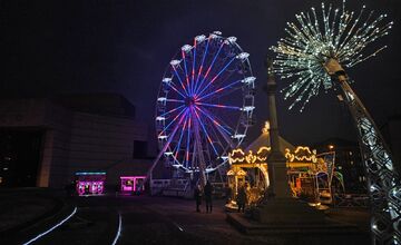 FOTO: Vianočné mestečko v Nitre 2025