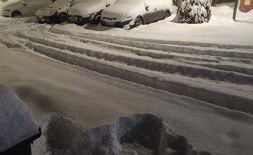 FOTO: Zimné počasie v Nitre a okolí je tu, miestami napadalo niekoľko centimetrov snehu a zrážky môžu pokračovať