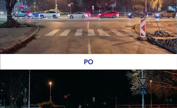 FOTO: Nitra zlepšuje bezpečnosť a nasvietila priechody, nové svetlá za takmer 17-tisíc majú chrániť chodcov