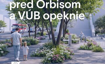 FOTO: Ako sa zmení priestor pred Orbisom v Nitre?