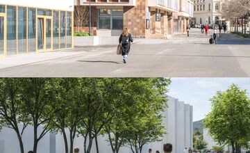 FOTO: Ako sa zmení priestor pred Orbisom v Nitre?