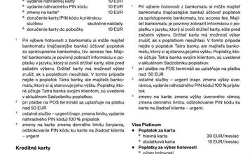 FOTO: Poplatky za služby pre fyzické osoby