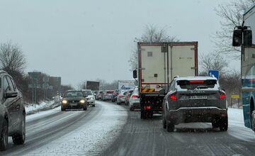 FOTO: Aktuálna situácia na cestách v okolí Nitry