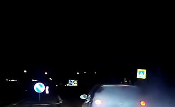 FOTO: Policajná naháňačka v Krškanoch pri Nitre vyzerala ako z akčného filmu