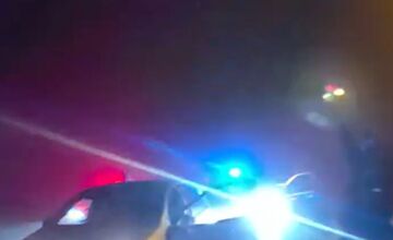 FOTO: Policajná naháňačka v Krškanoch pri Nitre vyzerala ako z akčného filmu