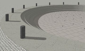 FOTO: Fontánu na Svätoplukovom námestí čaká komplexná obnova. Takto bude vyzerať