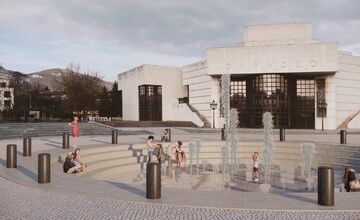 FOTO: Fontánu na Svätoplukovom námestí čaká komplexná obnova. Takto bude vyzerať