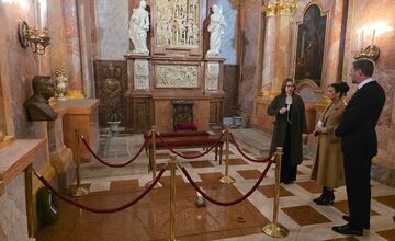 FOTO: Do Nitry zavítal albánsky korunný princ Leka II., navštívil viaceré zaujímavé miesta