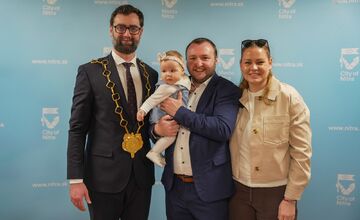 FOTO: Slávnostné uvítanie detí do života v Nitre pokračuje, takéto bolo prvé tohtoročné vítanie malých Nitranov