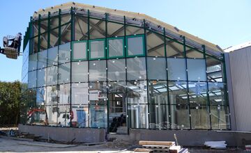 FOTO: V areáli SPU v Nitre rastie Biodom 