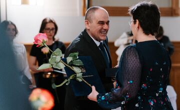 FOTO: NSK v roku 2026 ocenil pedagogických zamestnancov župných stredných škôl 