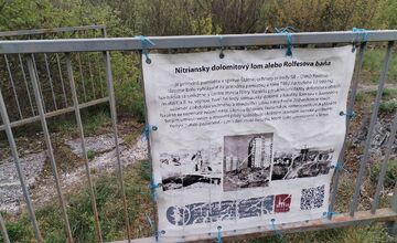 FOTO: Nitriansky dolomitový lom (Rolfesova baňa) 2026