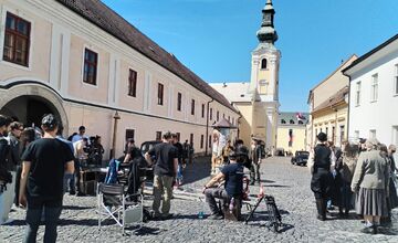 FOTO: Nakrúcanie filmu Autobus do Vlčích dier v Nitre