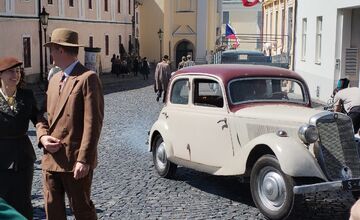 FOTO: Nakrúcanie filmu Autobus do Vlčích dier v Nitre