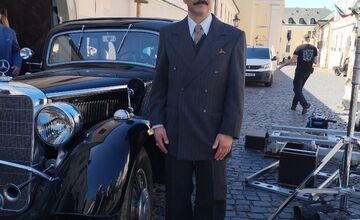 FOTO: Nakrúcanie filmu Autobus do Vlčích dier v Nitre