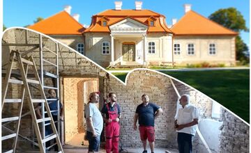 FOTO: Architektonická štúdia želiezovského kaštieľa ukázala, ako by mohol vyzerať po prerábke