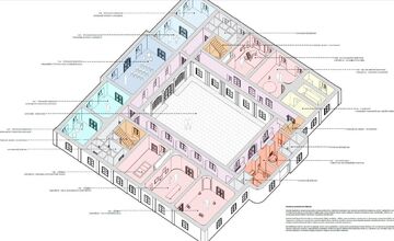 FOTO: Architektonická štúdia želiezovského kaštieľa ukázala, ako by mohol vyzerať po prerábke