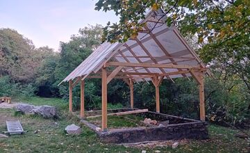 FOTO: Lokalita Malá Skalka v Zoborských vrchoch prechádza revitalizáciou