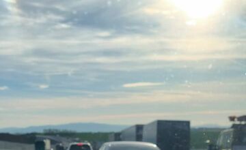 FOTO: Na R1 pred Beladicami došlo k zrážke, tvoria sa kolóny