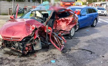 FOTO: Tragická nehoda troch áut pri Nitre pripravila o život 76-ročného muža
