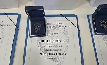 FOTO: Ocenenie Biele srdce 2026 na regionálnej úrovni 